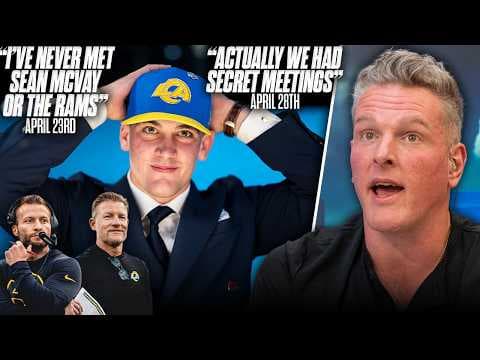 Ty Simpson Lied About Pre Draft Communication With Rams, Had "Secret Meetings" With McVay?!