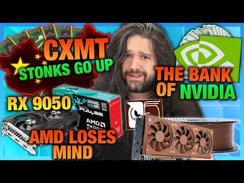 HW News - NVIDIA Employee Detained, CXMT RAM, AMD Has Lost Its Damn Mind