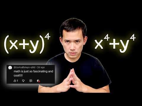 When is (x+y)^4 actually equal to x^4+y^4?