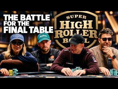 Super High Roller Bowl Day 2 with Jason Koon, Kristen Foxen & Seth Davies