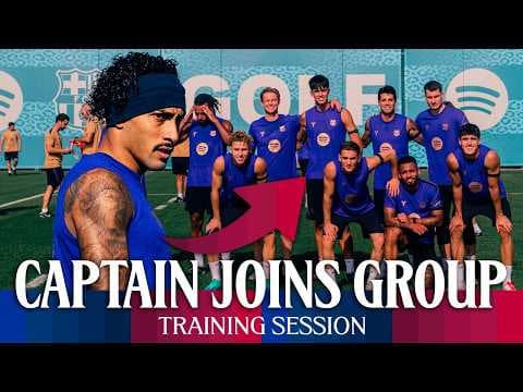 RAPHINHA BACK IN TRAINING | FC Barcelona 🔵🔴