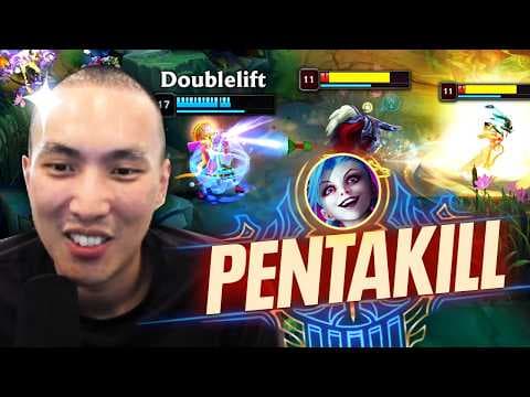 Jinx is actually the most OP ADC pick.. it's free LP