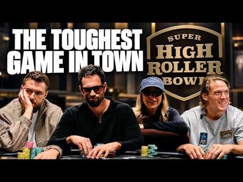 Super High Roller Bowl 2026 Day 1 Highlights with Nick Schulman & Kristen Foxen