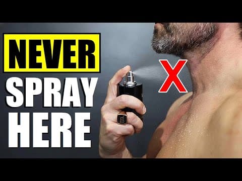 How to PROPERLY Spray Cologne (99% of Men Do It WRONG)