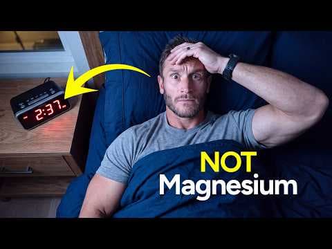 This Nutrient Deficiency Wakes You up at 2AM (can't fall back asleep)