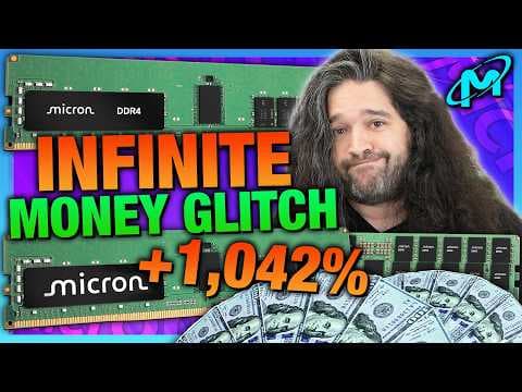 Micron's Infinite Money Glitch with Memory