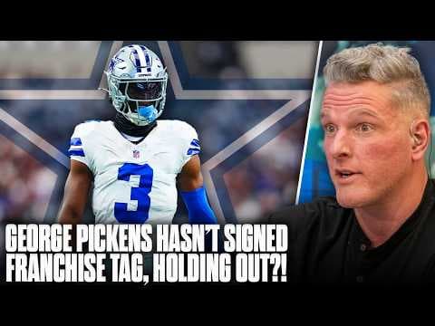 Cowboys Unsure If George Pickens Will Participate In Offseason, Hasn't Signed Franchise Tag?!