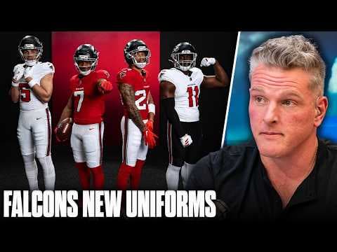 Falcons Debut New Uniforms, "Authentic, Fresh, Timeless" | Pat McAfee Show