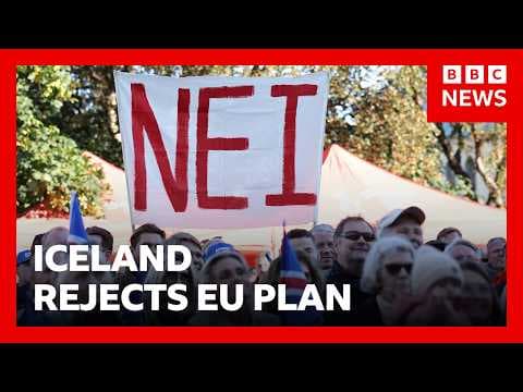 Iceland on track to reject EU referendum as counting nears end | BBC News