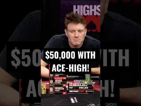Crazy Three Way on HIGH STAKES POKER!