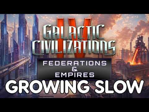 The Nyx Empire grows slow but strong - Galactic Civilizations 4: Federations & Empires