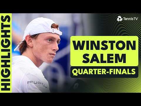 Buse & Cerundolo Lock Horns, Fery & Kovacevic Feature | Winston-Salem 2026 Quarter-Final Highlights