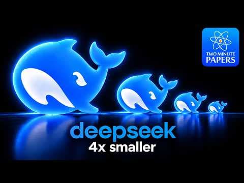 DeepSeek Just Made AI Memory 4x Smaller!