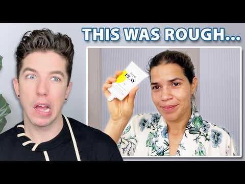 Reacting to America Ferrera's Skin Care Routine