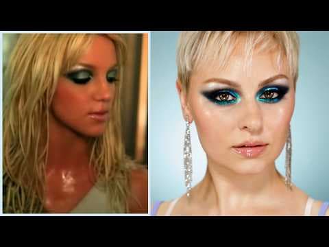 Britney's makeup was ICONIC