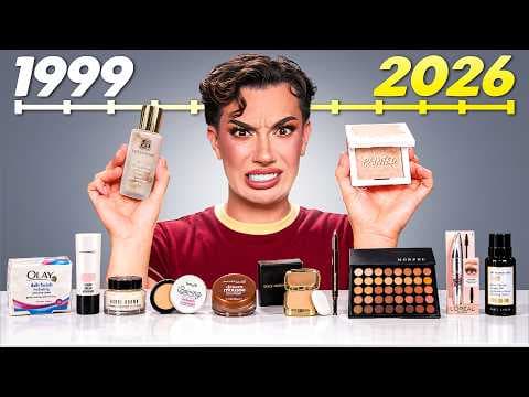 Full Face Of Makeup From Every Year of My Life