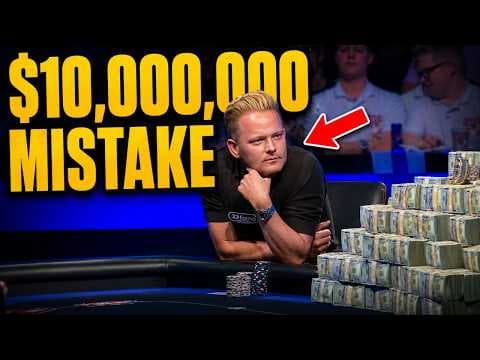 The Worst WSOP Play Of All Time Just Happened