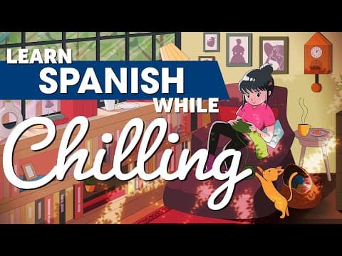 Learn Spanish While Chilling 2 Hours - ALL Basic Phrases You Need