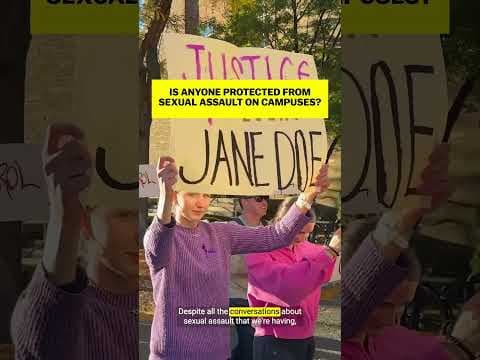 Is anyone protected from sexual assault on campuses?