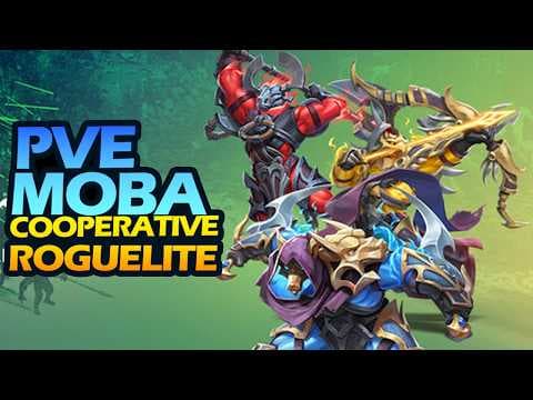 PvE Co-Op MOBA Roguelite? - And It's Crazy Good!? - Eversiege: Untold Ages - LAUNCH EXCLUSIVE