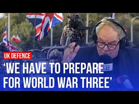 Is Britain ready for war? Former Army chief warns the UK 'must prepare'