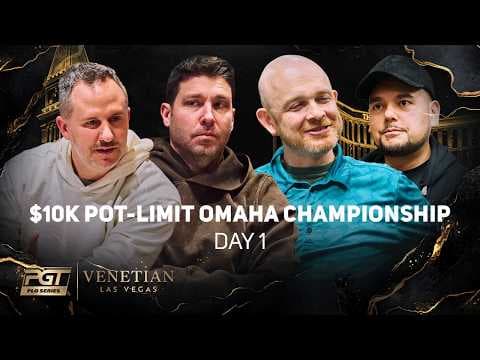 Jeremy Ausmus & John Riordan at PGT PLO Series $10,000 Championship!