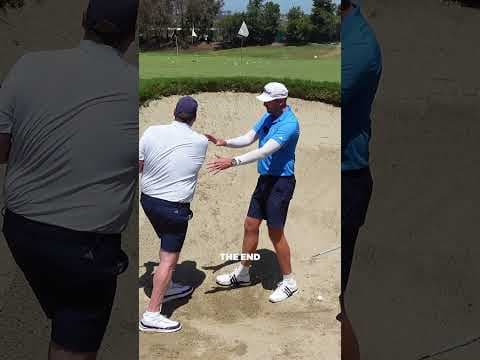 STRUGGLE in bunkers DO THIS! #golfswing #golftips