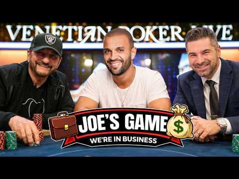 WILDEST $25/$50 High-Stakes Cash Game with Joe B, Chuck Chuck, Tom!