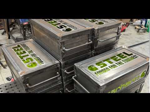 12 Steel Boxes for an Exclusive Client