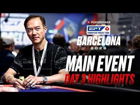 Pocket Pairs EVERYWHERE | Main Event Day 3 Highlights | EPT Barcelona 2026