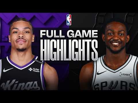 KINGS at SPURS | NBA PRESEASON FULL GAME HIGHLIGHTS | October 16, 2026