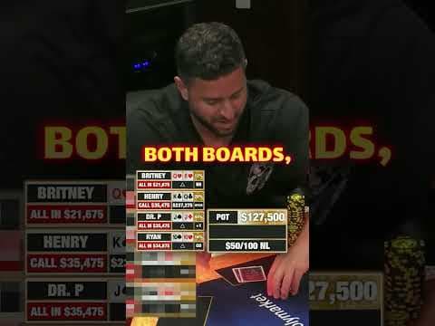 HOLY SH*T WTF IS GOING ON IN THIS HAND!? 🤣🤣🤣