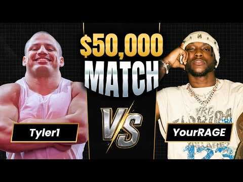 Tyler1 vs YourRAGE $50,000 Poker Match | Poker Champs