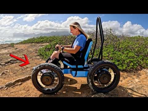 Our NEW Off Road Wheelchair can now CLIMB STAIRS!