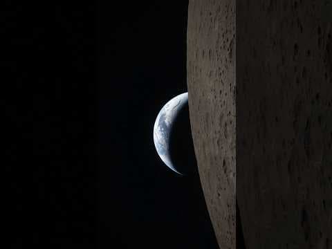 First High Quality Earthset Image From Artemis II Stuns!