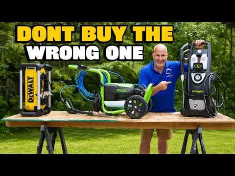I Tested $169 - $450 Pressure Washers (Only One Wins!)