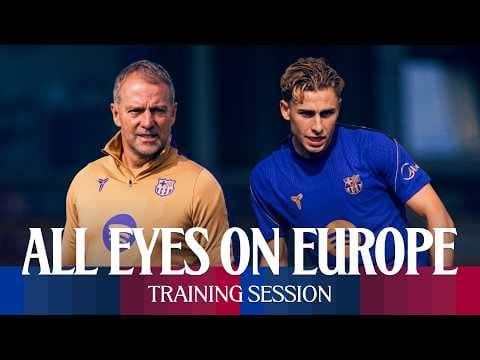 THE FOCUS SHIFTS TO GALATASARAY | FC Barcelona Training Session 🔵🔴