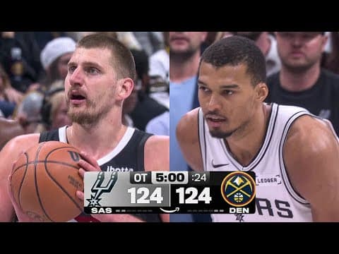 WILD OT ENDING Spurs at Nuggets 🔥 | April 4, 2026