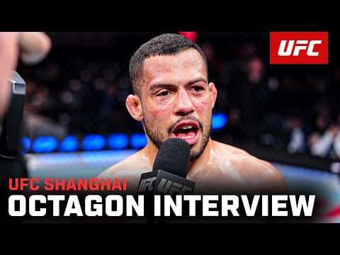 Hector Santiago Octagon Interview | UFC Shanghai