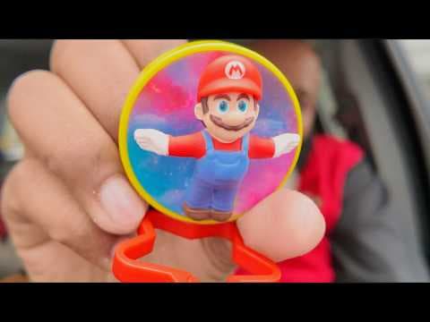 McDonald's Super Mario Galaxy Meal | ALL 12 TOYS Reviewed!!