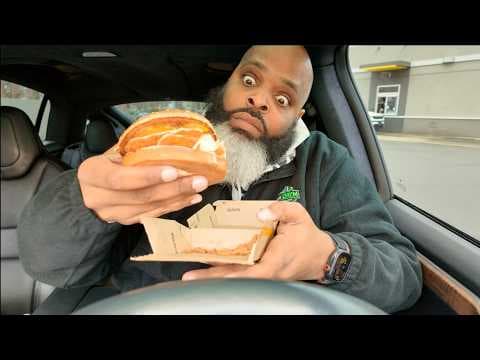McDonald's Big Arch Spicy Chicken Review!!