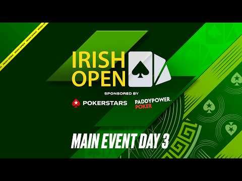 €1,150 MAIN EVENT – DAY 3 🍀 Irish Open 2026