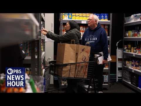 Cuts to SNAP benefits push many Americans to seek help from food banks