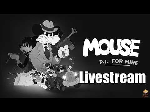 đź”´Live - MOUSE: P.I. For Hire - Cheese and Noir