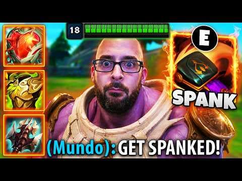 DR. MUNDO IS LITERAL FREE WINS RIGHT NOW!!