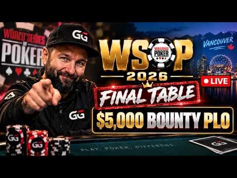 FINAL TABLE! - $5,000 PLO BOUNTY for a BRACELET