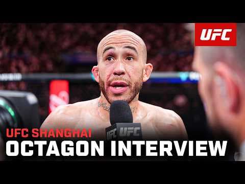 Sean Woodson Octagon Interview | UFC Shanghai