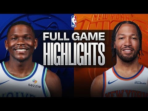 TIMBERWOLVES at KNICKS | NBA PRESEASON FULL GAME HIGHLIGHTS | October 12, 2026