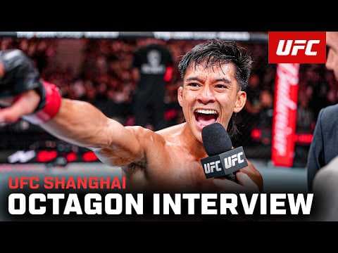 Bilal Hasan Octagon Interview | UFC Shanghai