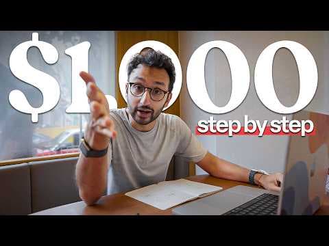 How to make your first $1,000 online